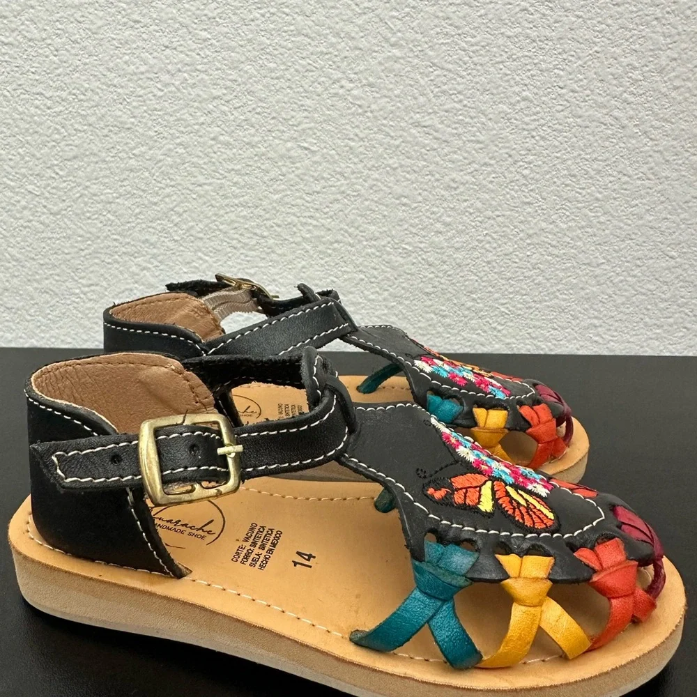 Huarache Girls‎ Handmade Mexican Sandals Size: 7, NWB